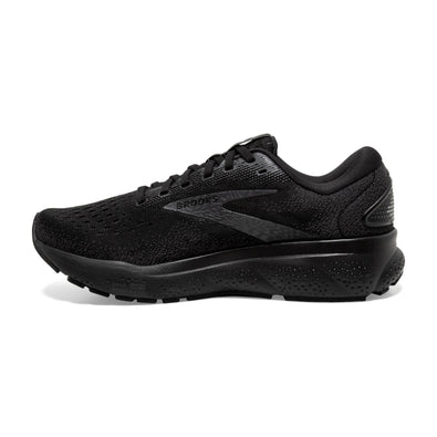Brooks Women’s Ghost 16 Neutral Running Shoe - Black/Black/Ebony - 8.5 Narrow