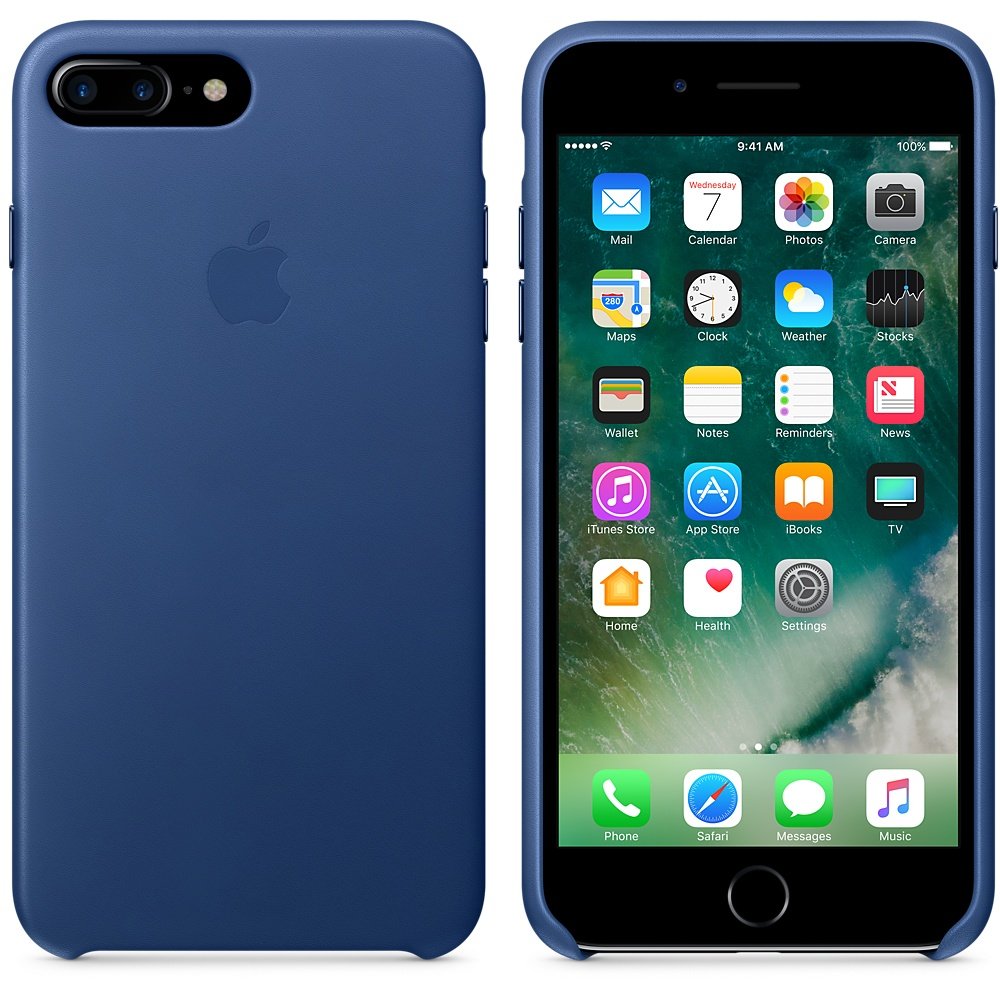 Apple iPhone 7 Plus/8 Plus Leather Case (Sapphire)