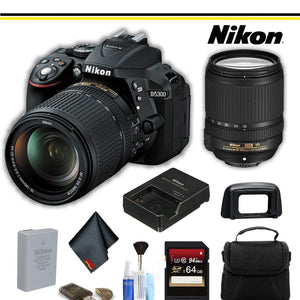 Nikon D5300 DSLR Camera with 18-140mm Lens 13303 Starter Bundle - International Model