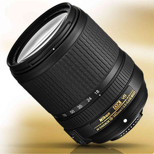 Nikon AF-S DX NIKKOR 18-140mm f/3.5-5.6G ED VR Zoom Lens 2213 + Filter Kit Bundle International Version