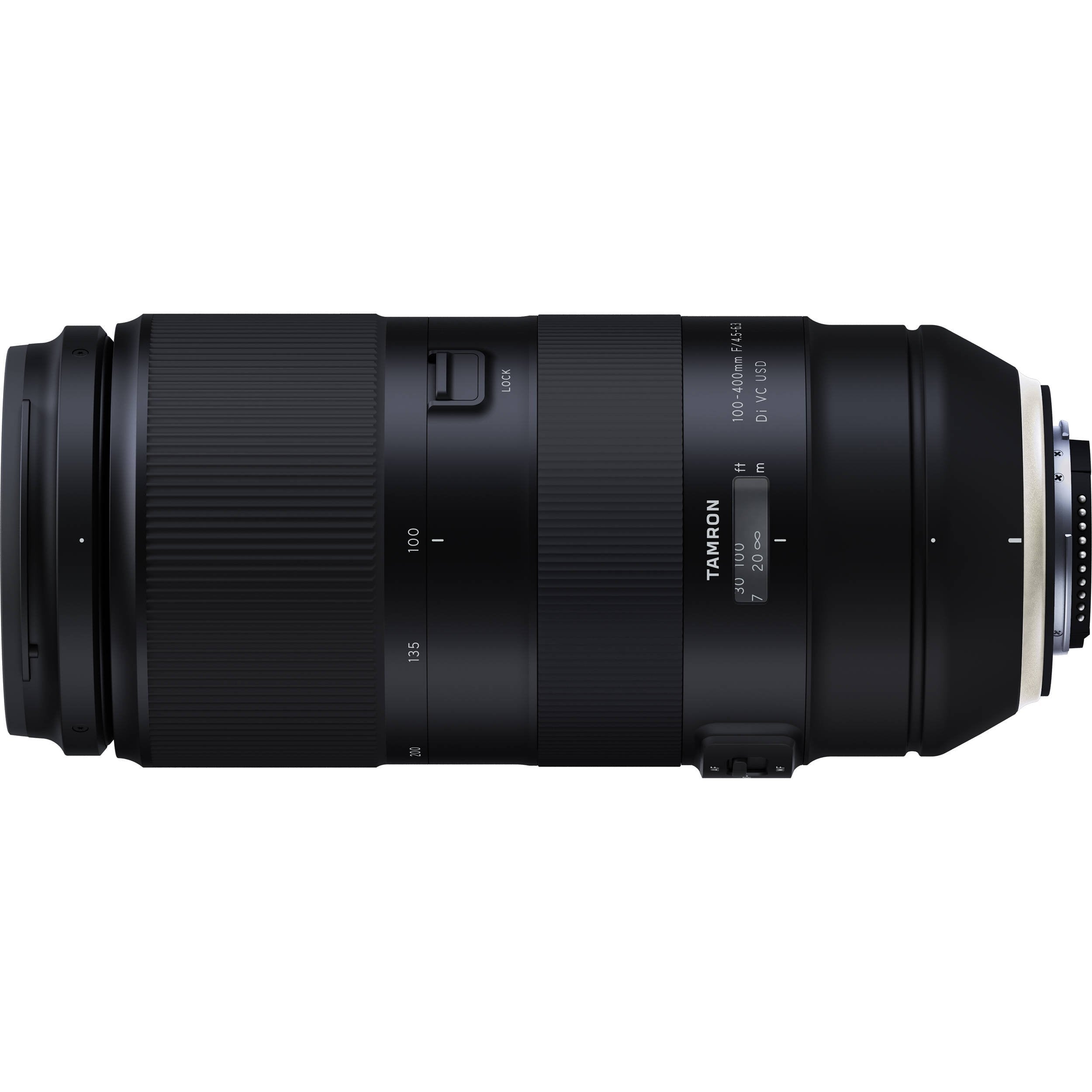 Tamron 100-400mm f/4.5-6.3 Di VC USD Lens for Nikon F AFA035N-700 International Model + 67mm UV Filter + Lens Cap Keep