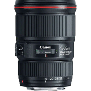Canon EF 16-35mm f/4L is USM Lens International Model International Version Professional Combo Canon