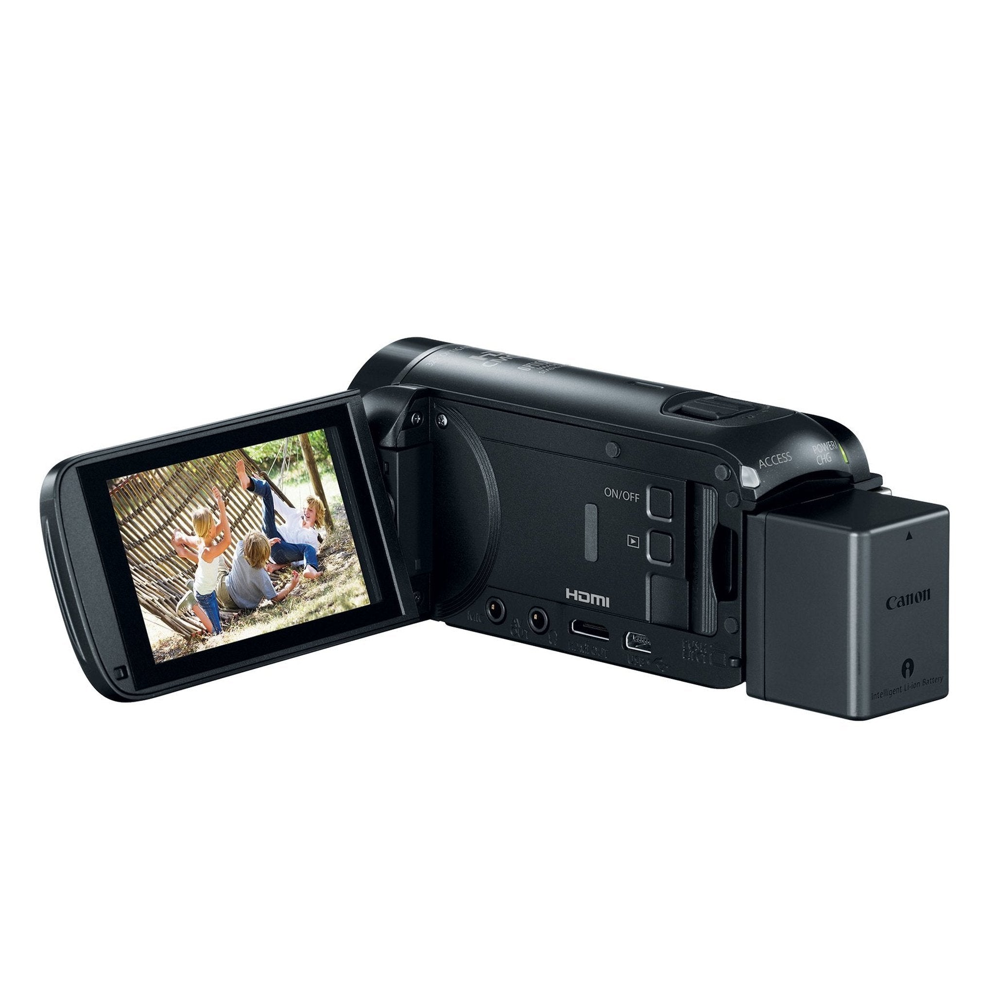 Canon VIXIA HF R800 Full HD Camcorder Hfr800 Black 57x Advance Zoom 16gb Bundle - Used Canon
