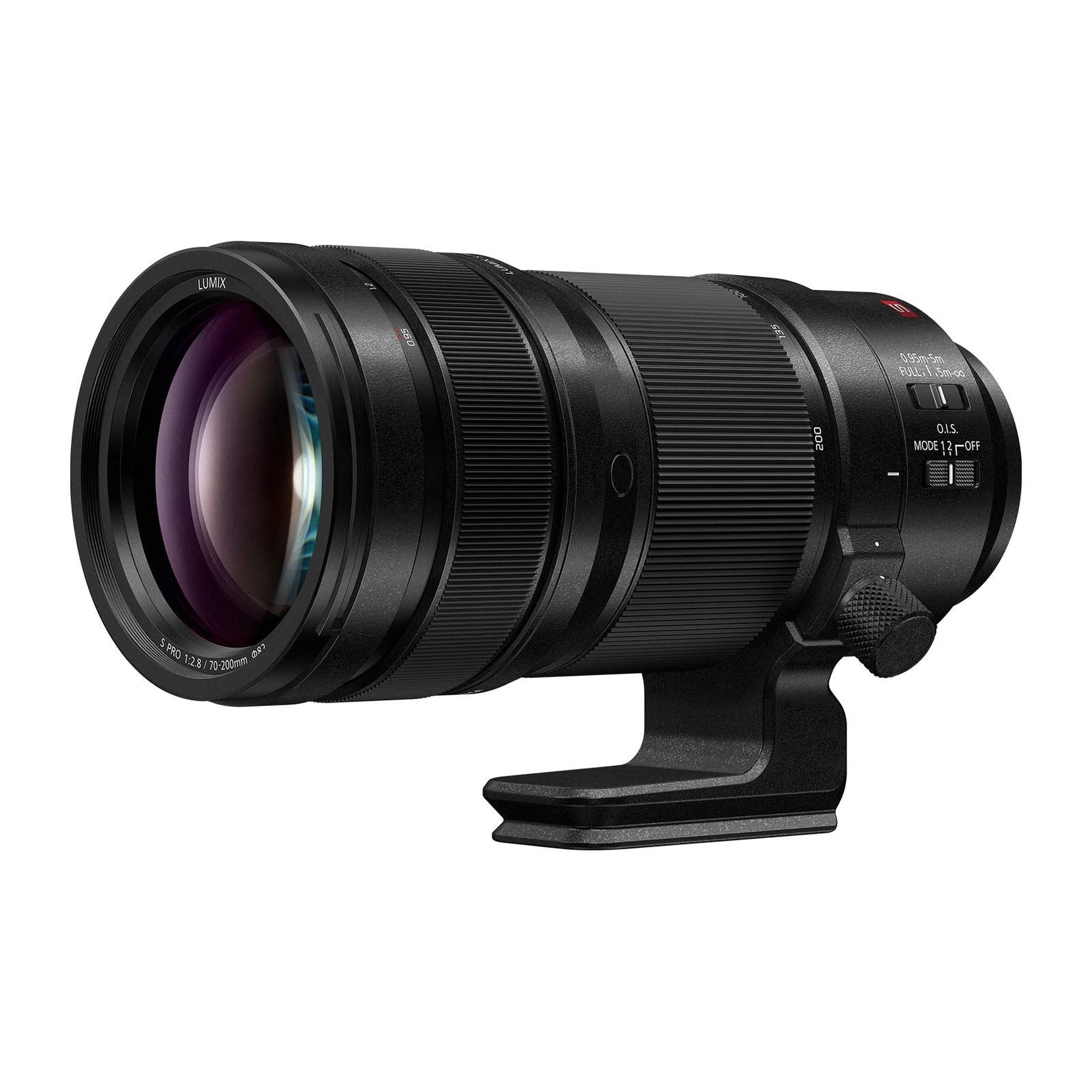Panasonic LUMIX S PRO 70-200mm F2.8 Telephoto Lens, Full-Frame L Mount, S-E70200 USA - Reconditioned Panasonic
