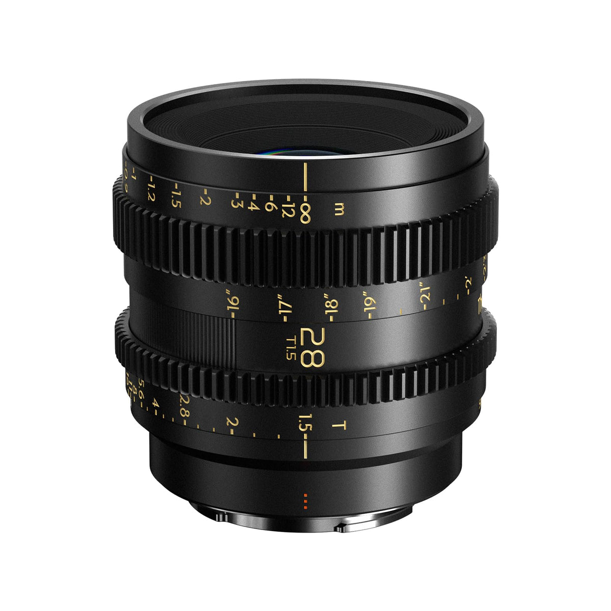 THYPOCH Simera-C 28 mm T1.5 FF Prime Cine Lens for Sony E-Mount - Black