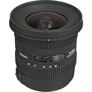 Sigma 10-20mm f/3.5 EX DC HSM Lens for Nikon F 202306 With FLD Filter, CPL Filter, UV Filter - Close Up Filter Kit and Cleaning Accessories Bundle Sigma