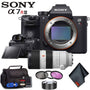 Sony Alpha a7R III Mirrorless Digital Camera Body Only + 70-200mm Lens + Filter Kit + Memory Card Kit + Carrying Case