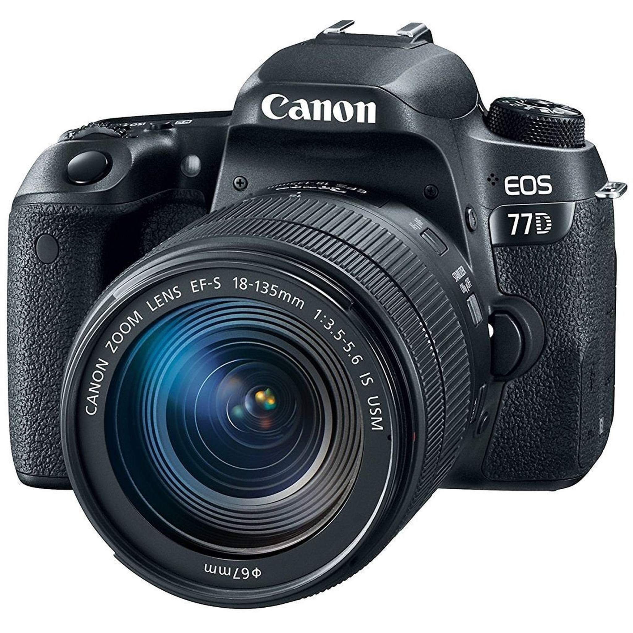 Canon EOS 77D EF-S 18-135 IS USM Kit - Used Canon