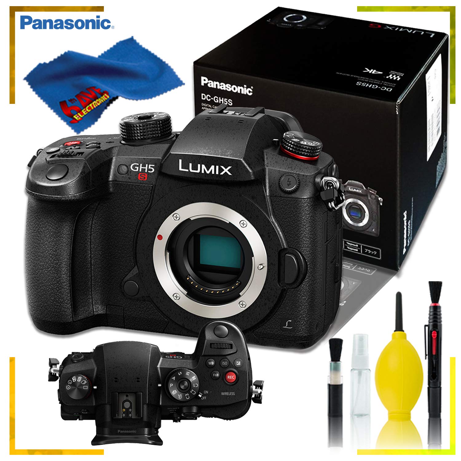 Panasonic Lumix DC-GH5S Mirrorless Micro Four Thirds Digital Camera