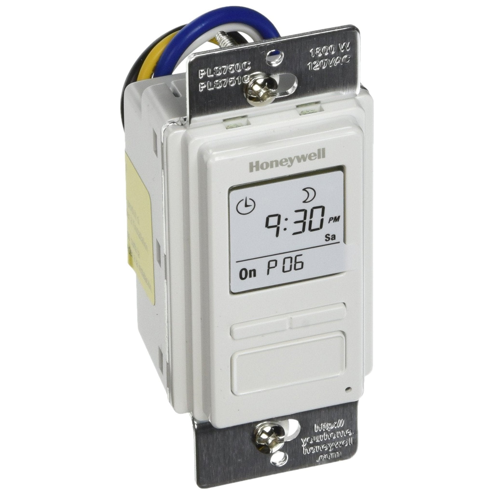 Honeywell PLS750C1000 Timer Switch with Sunrise Sunset Single or 3 Way - Used