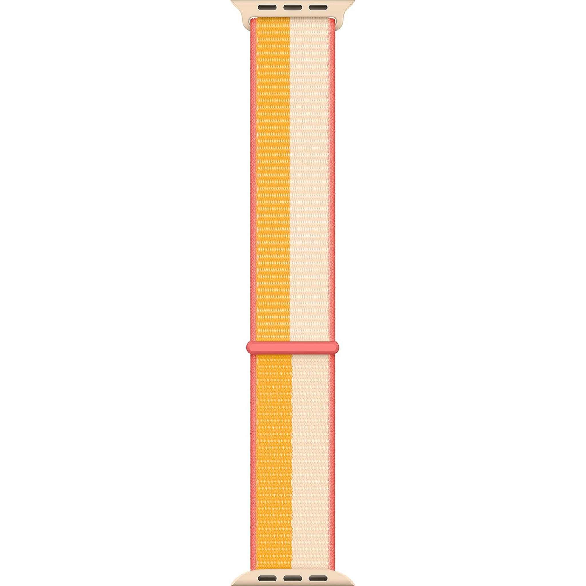 Apple Watch Band - Sport Loop 41mm - Maize/White - Regular Apple