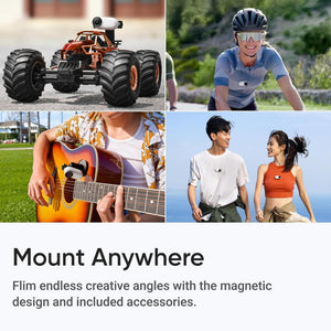 Insta360 GO 3S Small Action Camera 64GB + Selfie Stick + 50-in-1 Accessory Kit + More