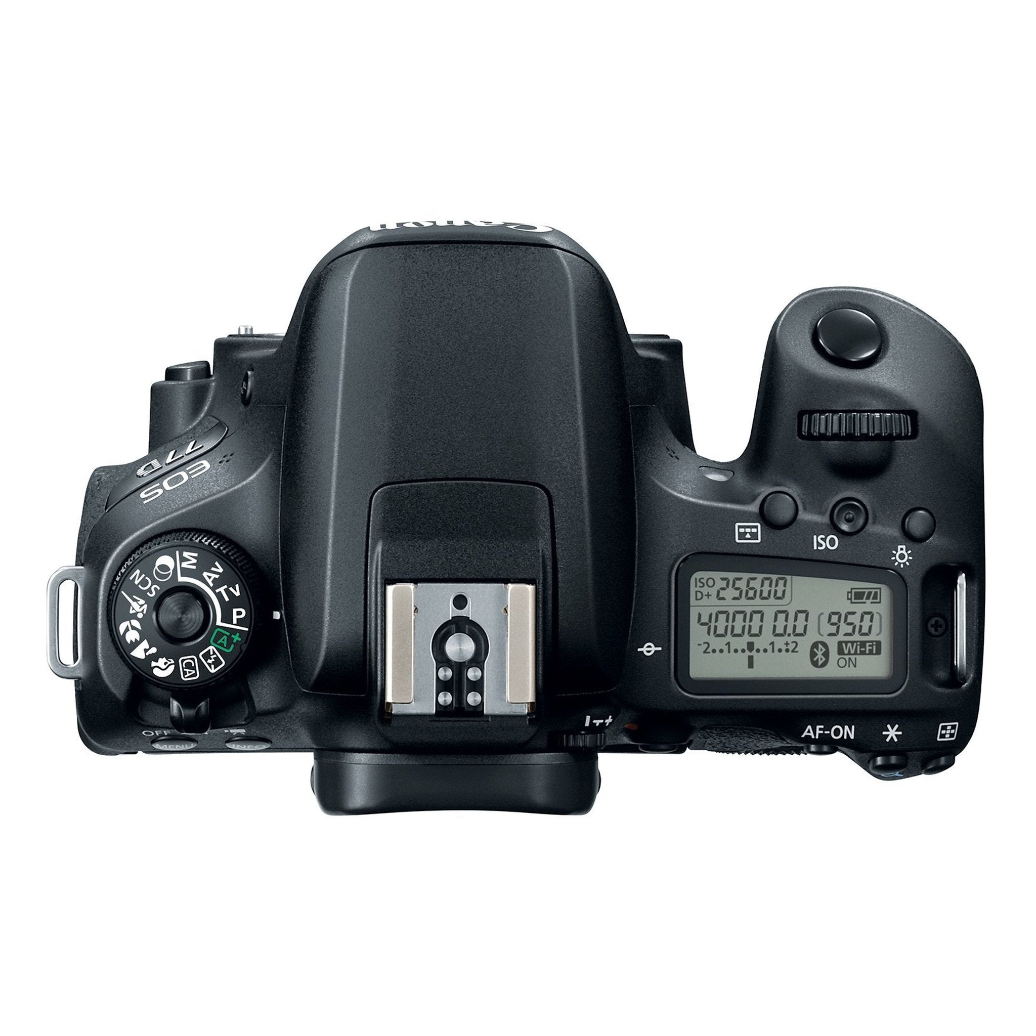 Canon EOS 77D 24.2 MP Digital SLR Camera - Black Body Only - Used Canon