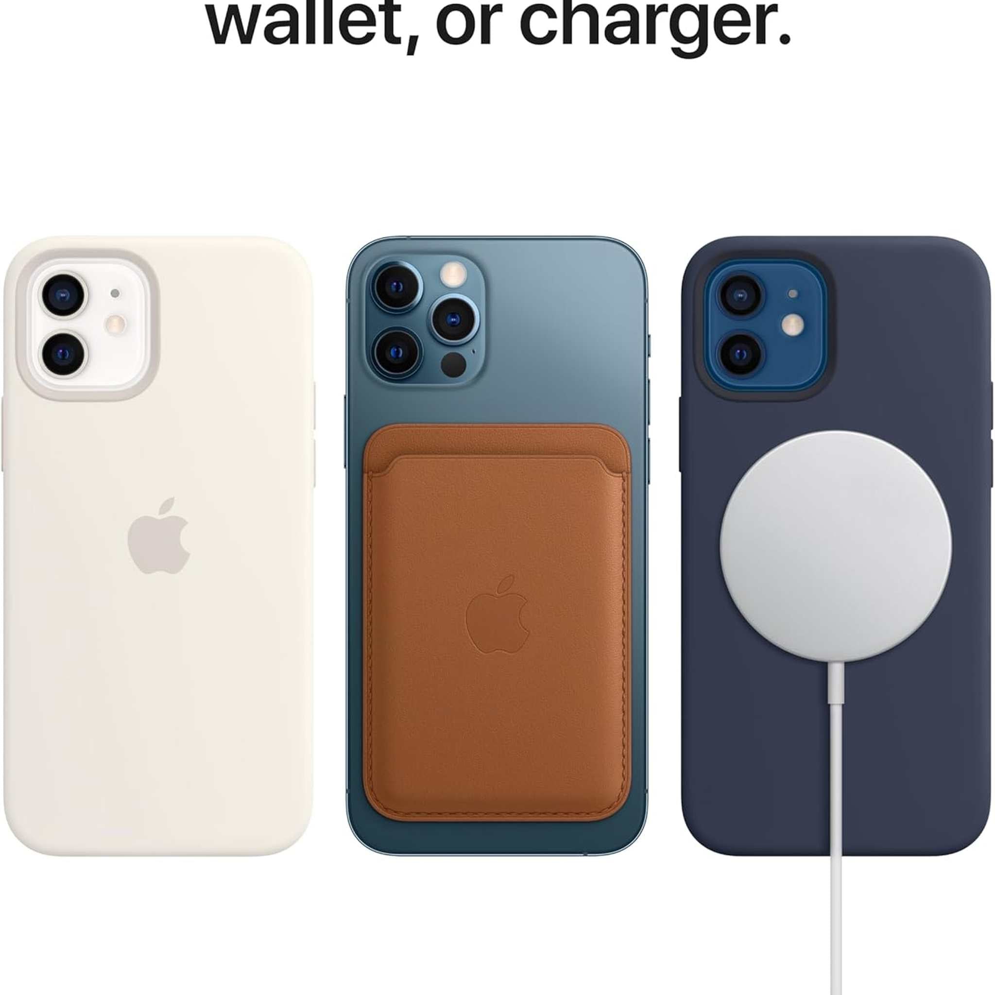 Apple Leather Wallet with MagSafe for iPhone - Arizona Previous Version, Without Find My Apple