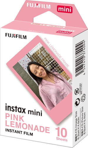 FUJIFILM Instax Mini Pink Lemonade Film - 10 Exposures