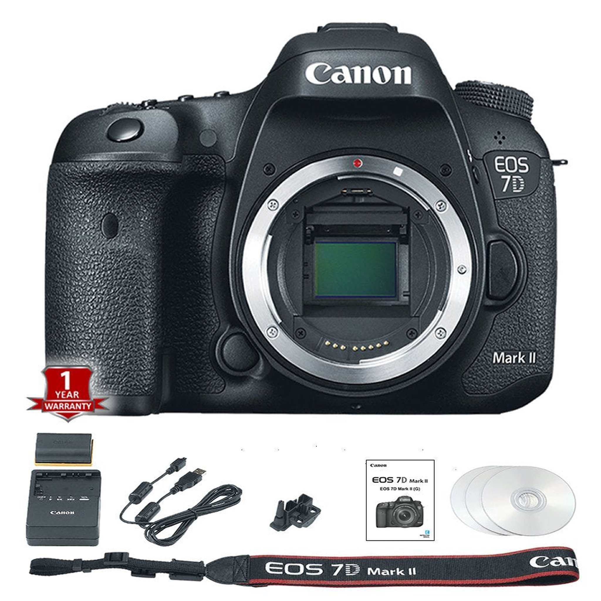 Canon EOS 7D Mark II Digital SLR Camera with 18-135mm IS STM Lens International Model Canon