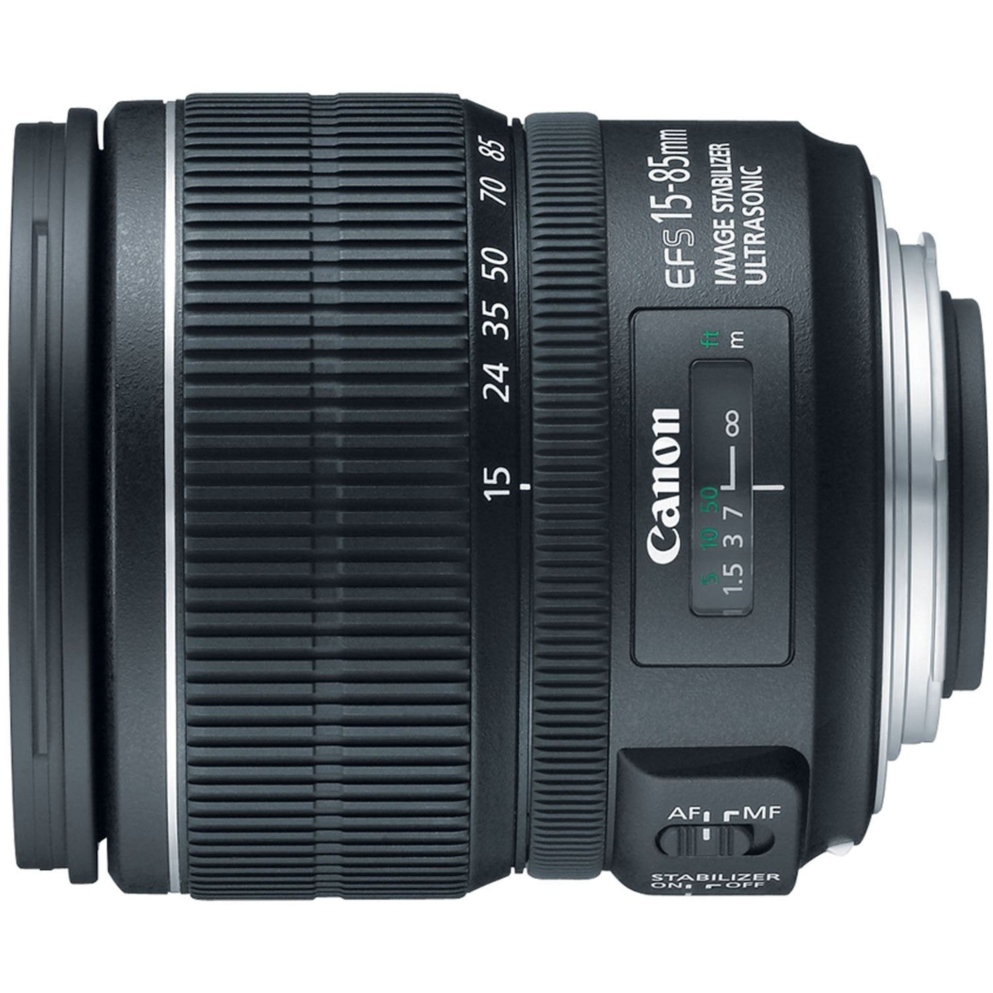 Canon EF-S 15-85mm f/3.5-5.6 IS USM UD Standard Zoom Lens for Canon Digital SLR Cameras Renewed - Reconditioned Canon