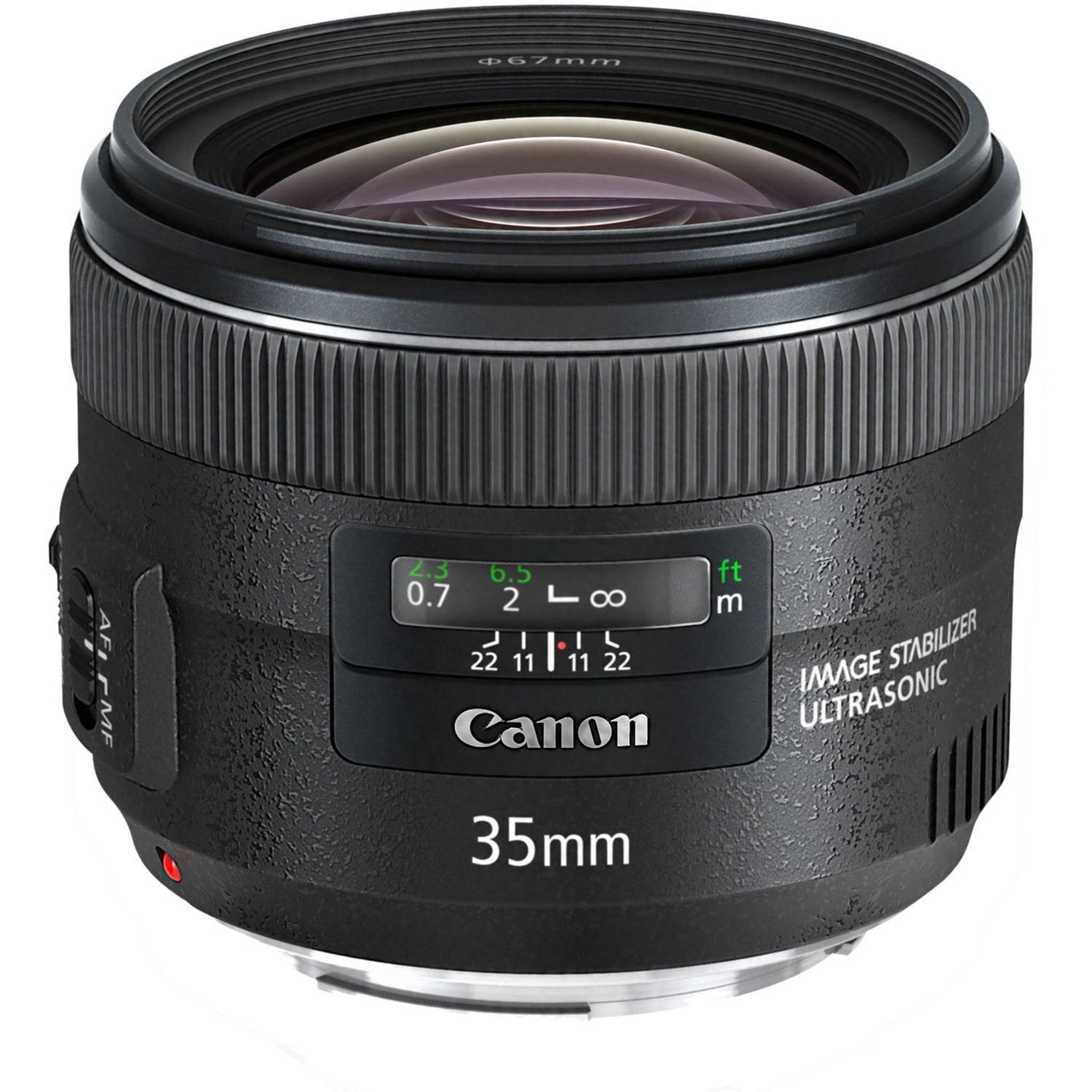 Canon EF 35mm f/2 IS USM Wide-Angle Lens Renewed - Reconditioned Canon