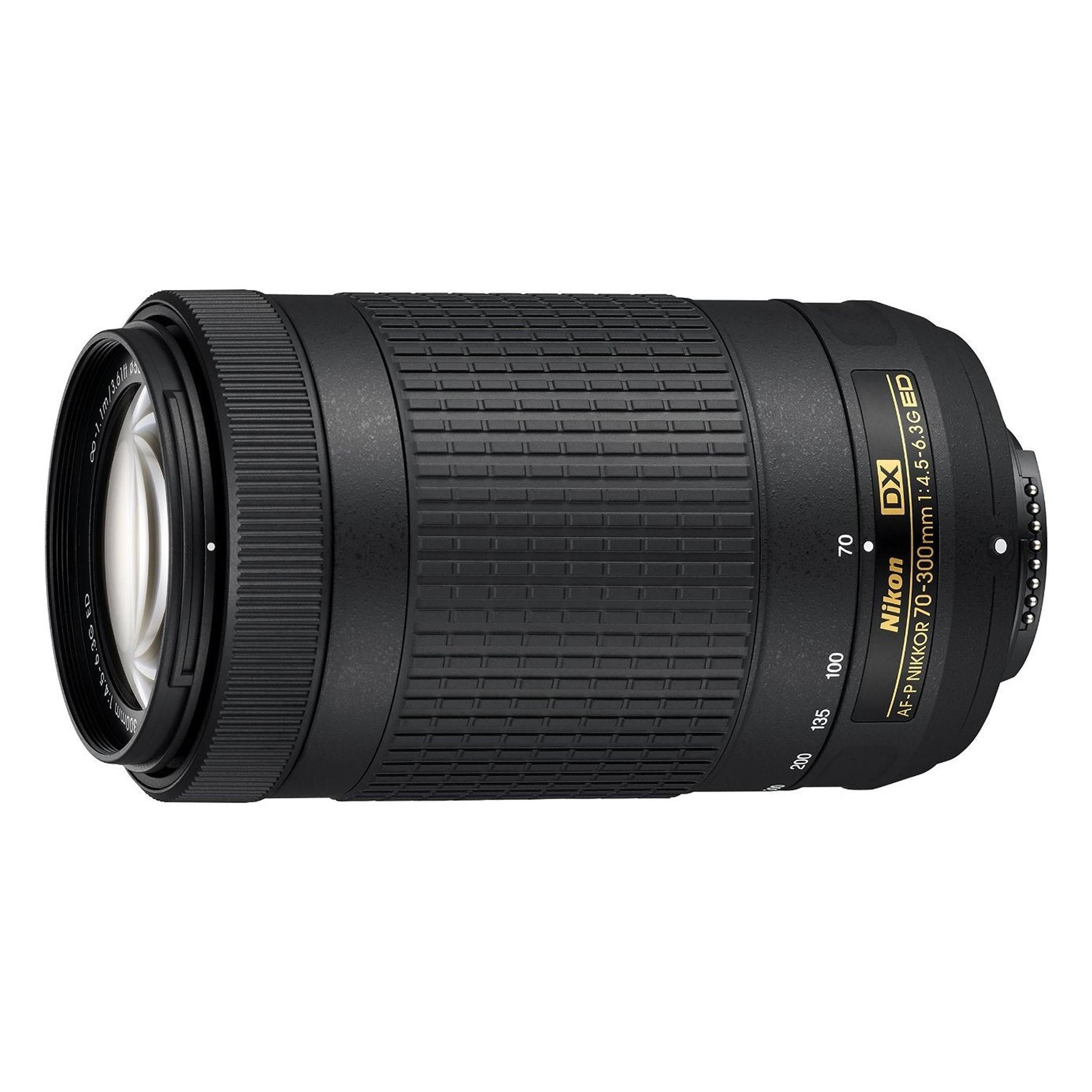 Nikon 70-300mm f/4.5-6.3G DX AF-P ED Zoom-Nikkor Lens - - Reconditioned Nikon