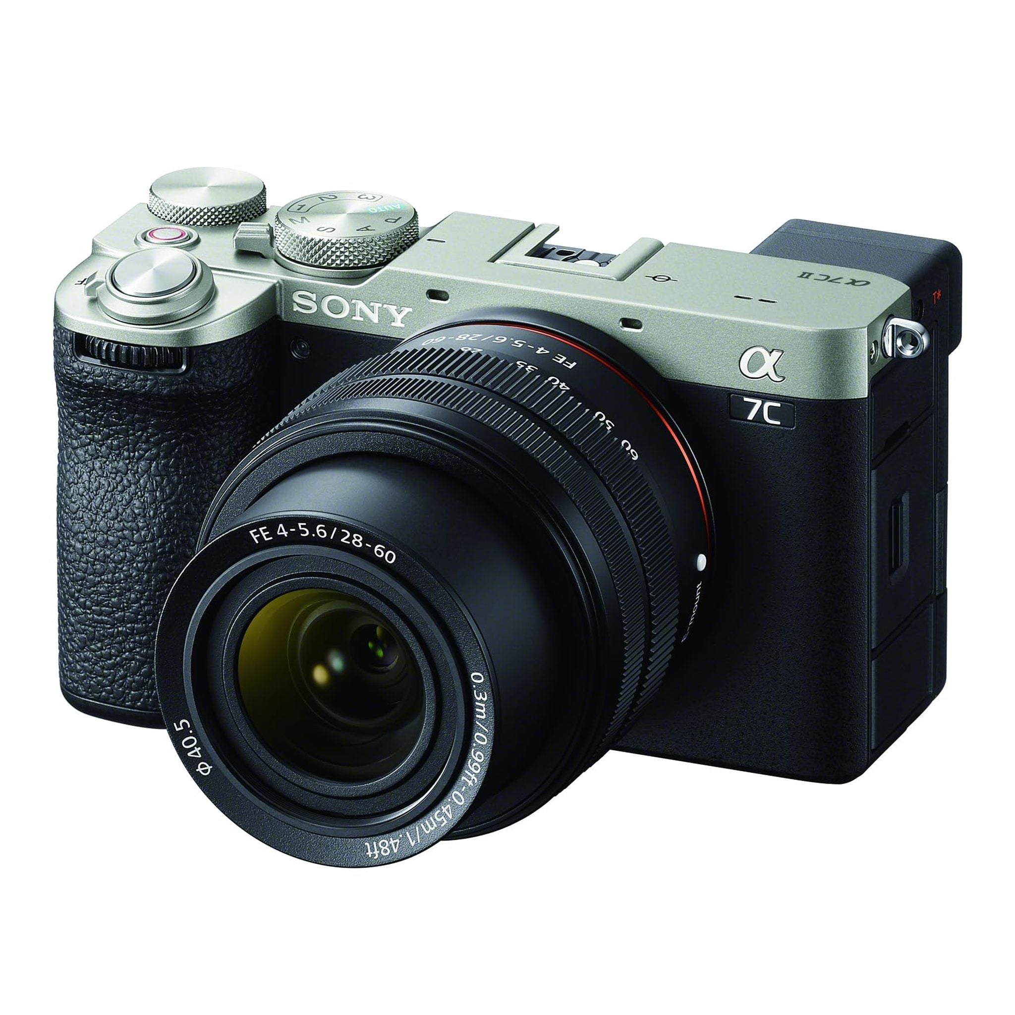 Sony Alpha 7C II Full-Frame Interchangeable Lens Camera Lens Kit - Silver - Reconditioned Sony