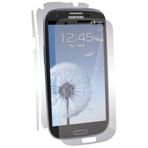 BodyGuardz BZ-USG3-0412 UltraTough Optically Clear Full Body Protectors with Anti-Microbial-Gel/Dry Apply for Samsung Galaxy S3 III /S3 - 2 Pack BodyGuardz
