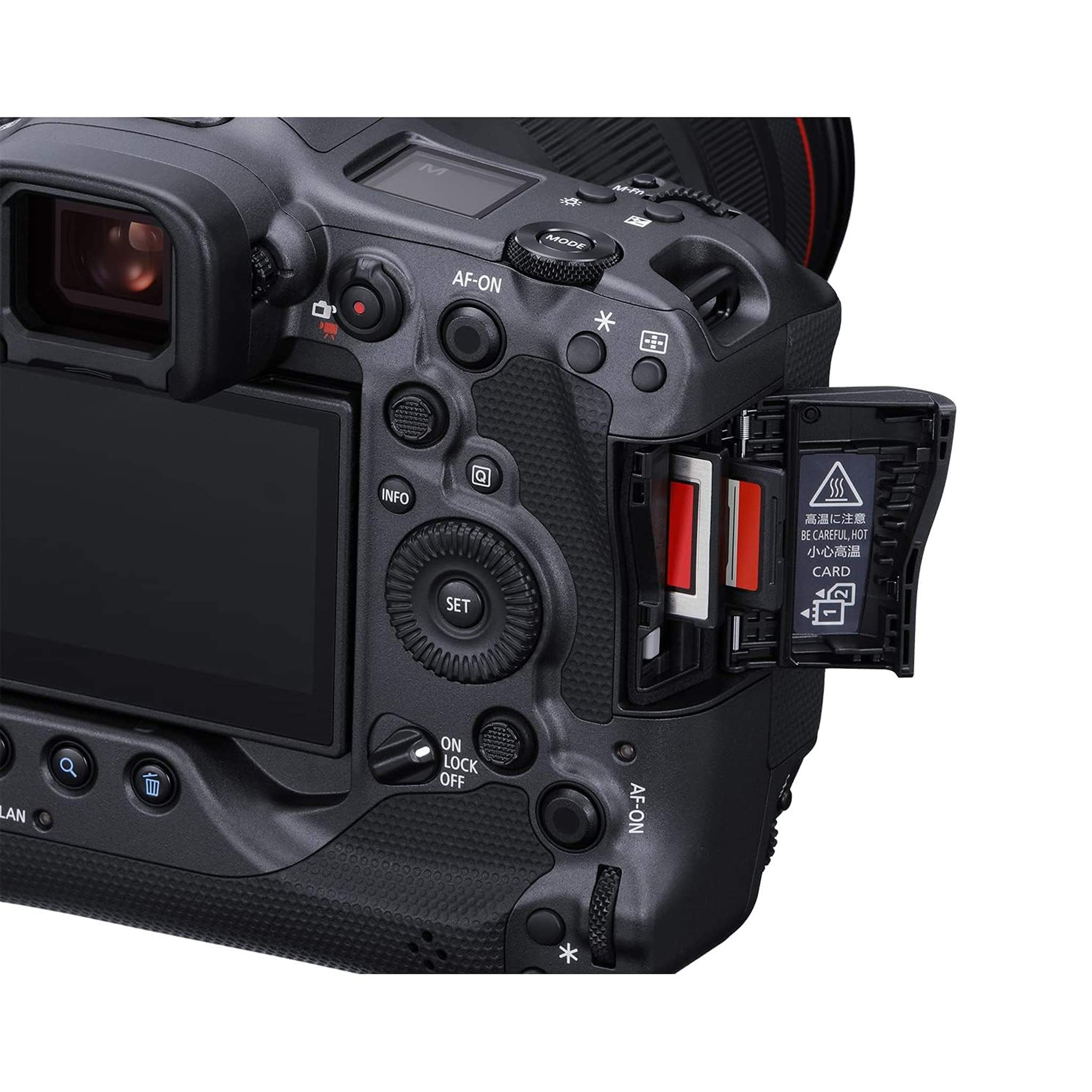 Canon EOS R3 Mirrorless Camera Body Only , Full-Frame Camera, 6K 60p RAW, 4K 120p Video, 24.1 Megapixel CMOS Sensor, DIGIC X Image Processor, for Sports, Action, Black
