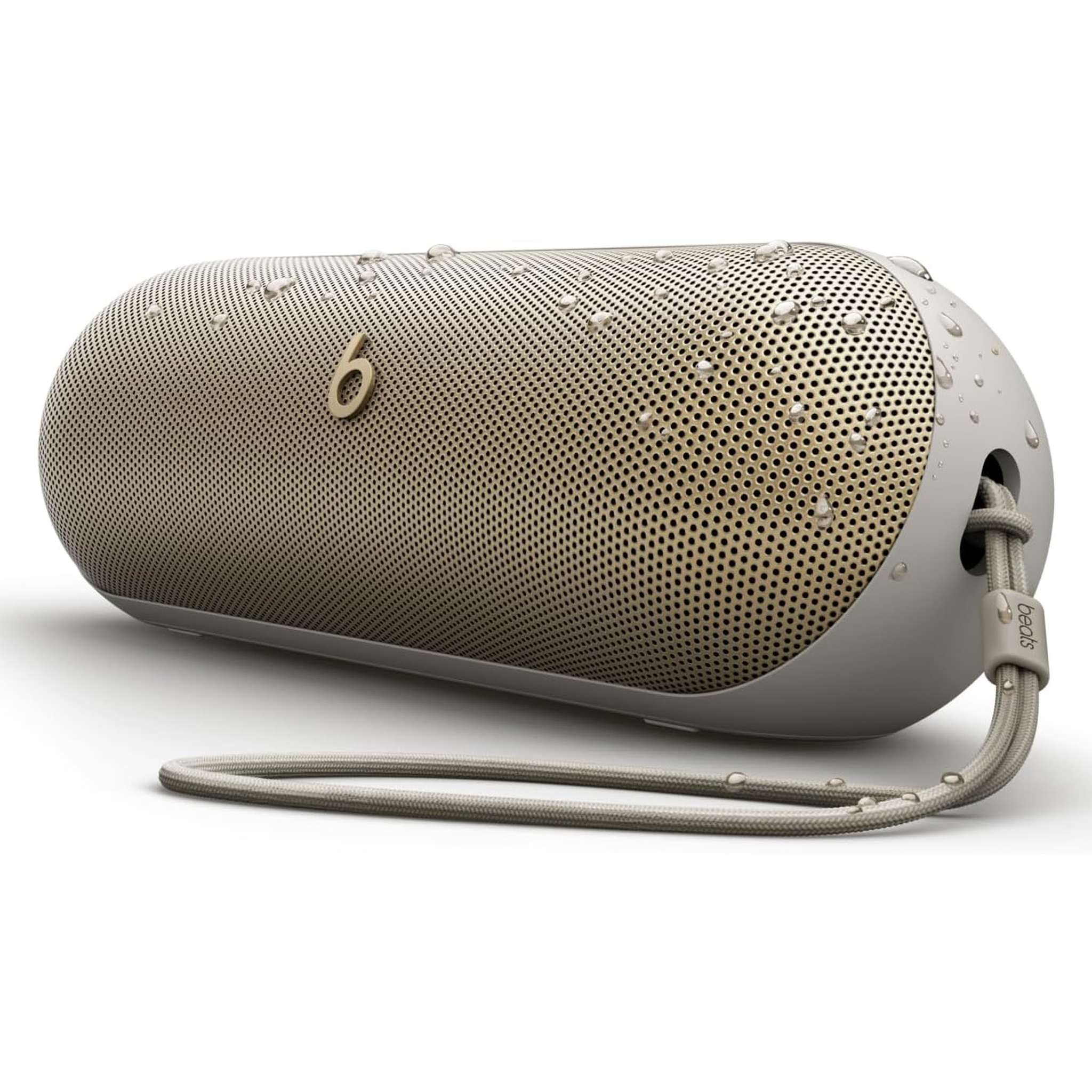Beats Pill - Wireless Bluetooth Speaker and Portable Charger via USB-C - Up to 24 Hours Battery Life, IP67 Water Resistant, Apple & Android Compatible, Built-in Microphone - Champagne Gold