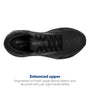 Brooks Women’s Ghost 16 Neutral Running Shoe - Black/Black/Ebony - 8.5 Narrow