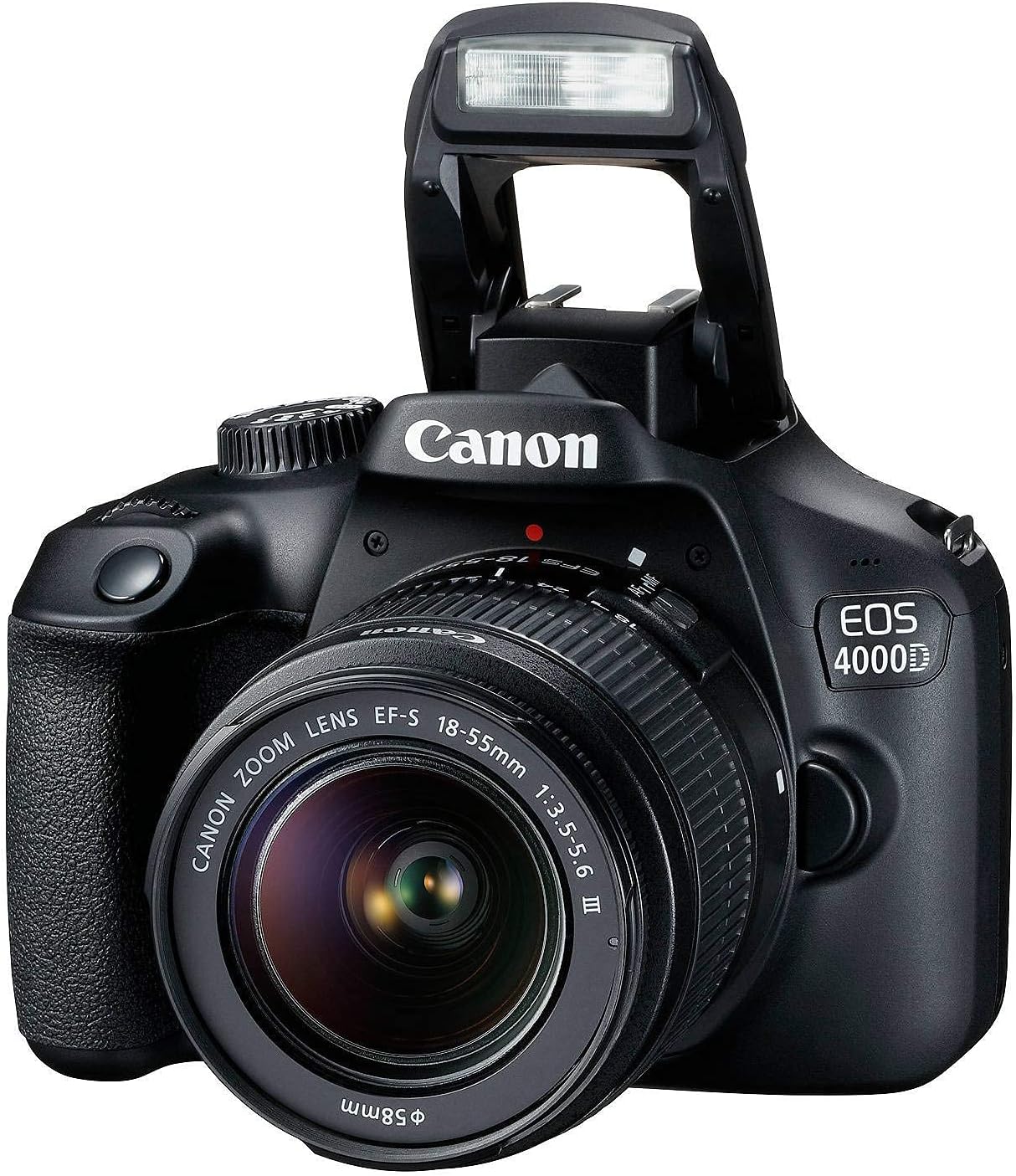 Canon EOS 4000D / Rebel T100 DSLR Camera with 18-55mm Lens + 64GB Card Ultimate Storage Bundle