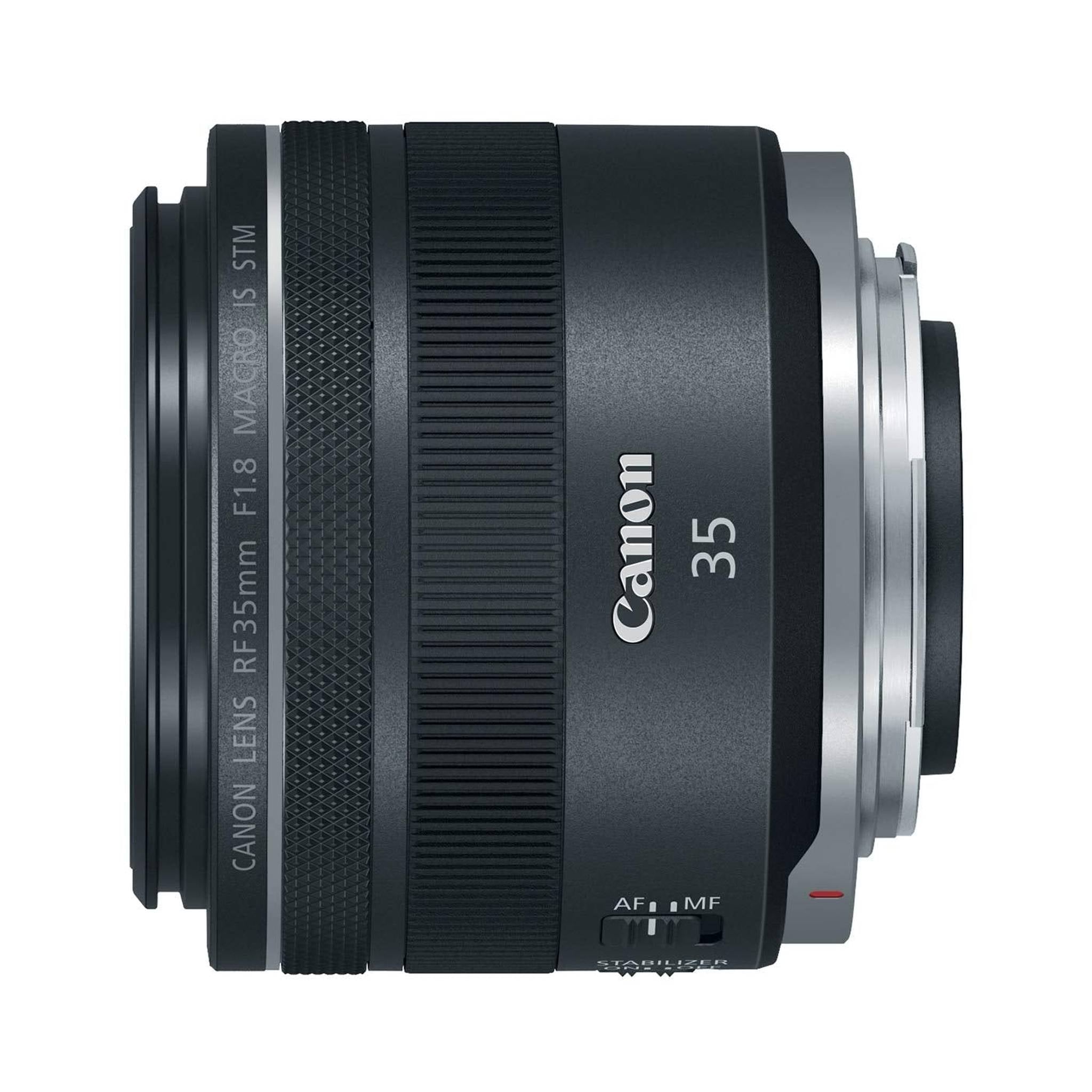 Canon RF 35mm f/1.8 IS Macro STM Lens, Black - 2973C002 International Model Renewed - Reconditioned Canon