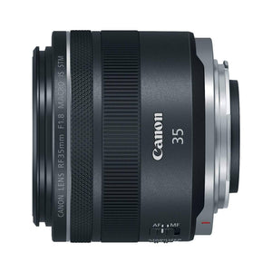 Canon RF 35mm f/1.8 IS Macro STM Lens, Black - 2973C002 International Model Renewed - Reconditioned Canon