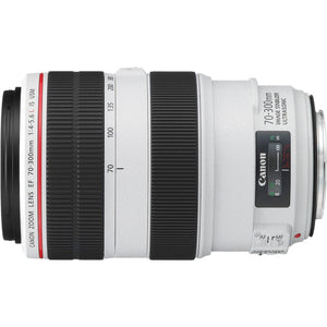 Canon EF 70-300mm f/4-5.6L is USM Lens for Canon EF Mount + Accessories International Model with 2 Year Warranty