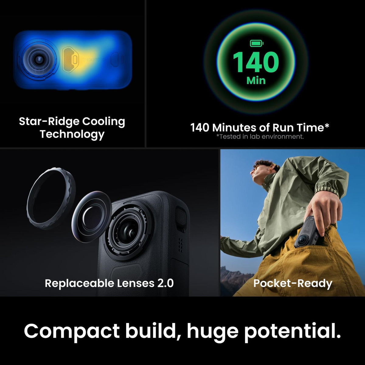 Insta360 X6 8K 360 Action Camera Essentials Bundle