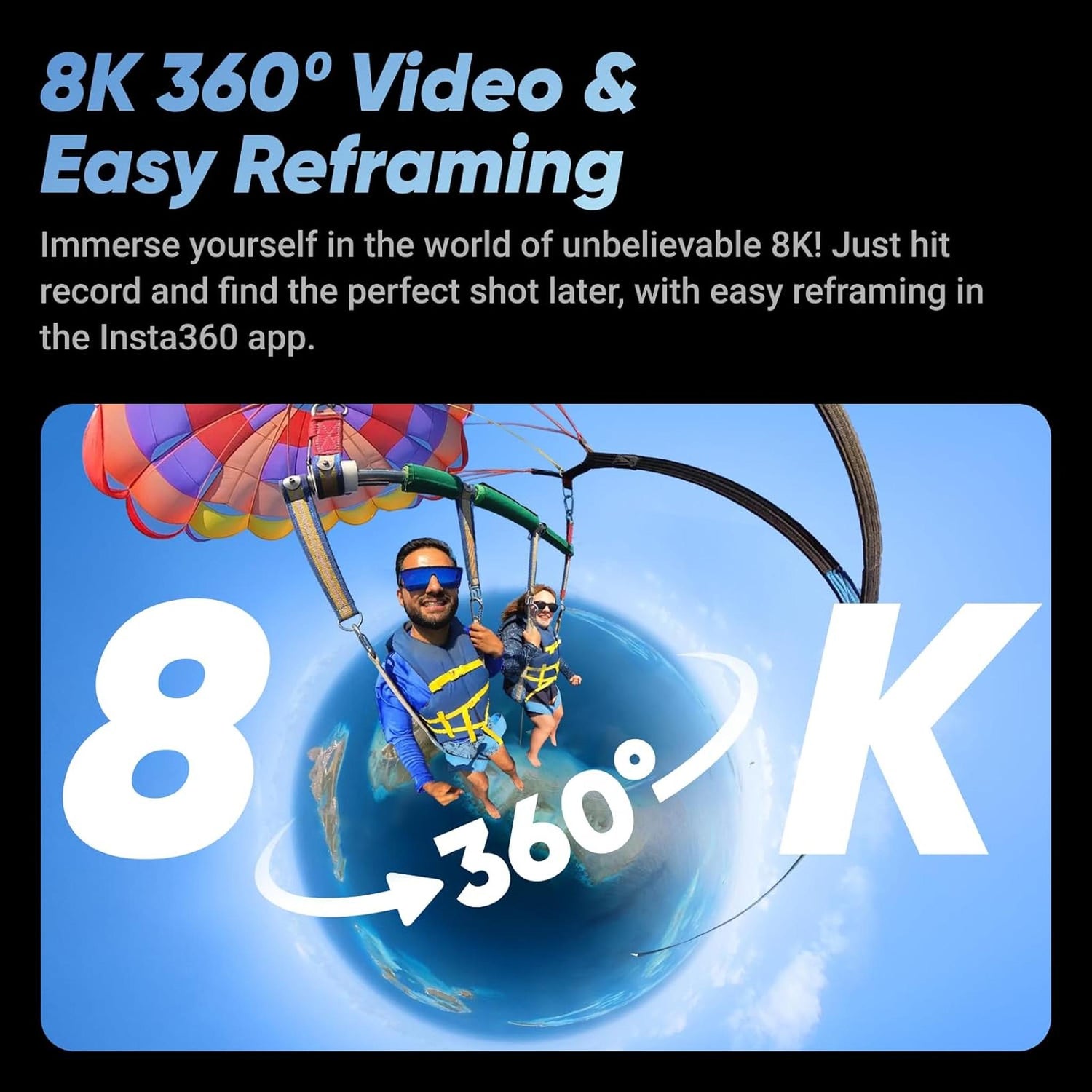 Insta360 X4 8K 360 Action Camera - Reconditioned