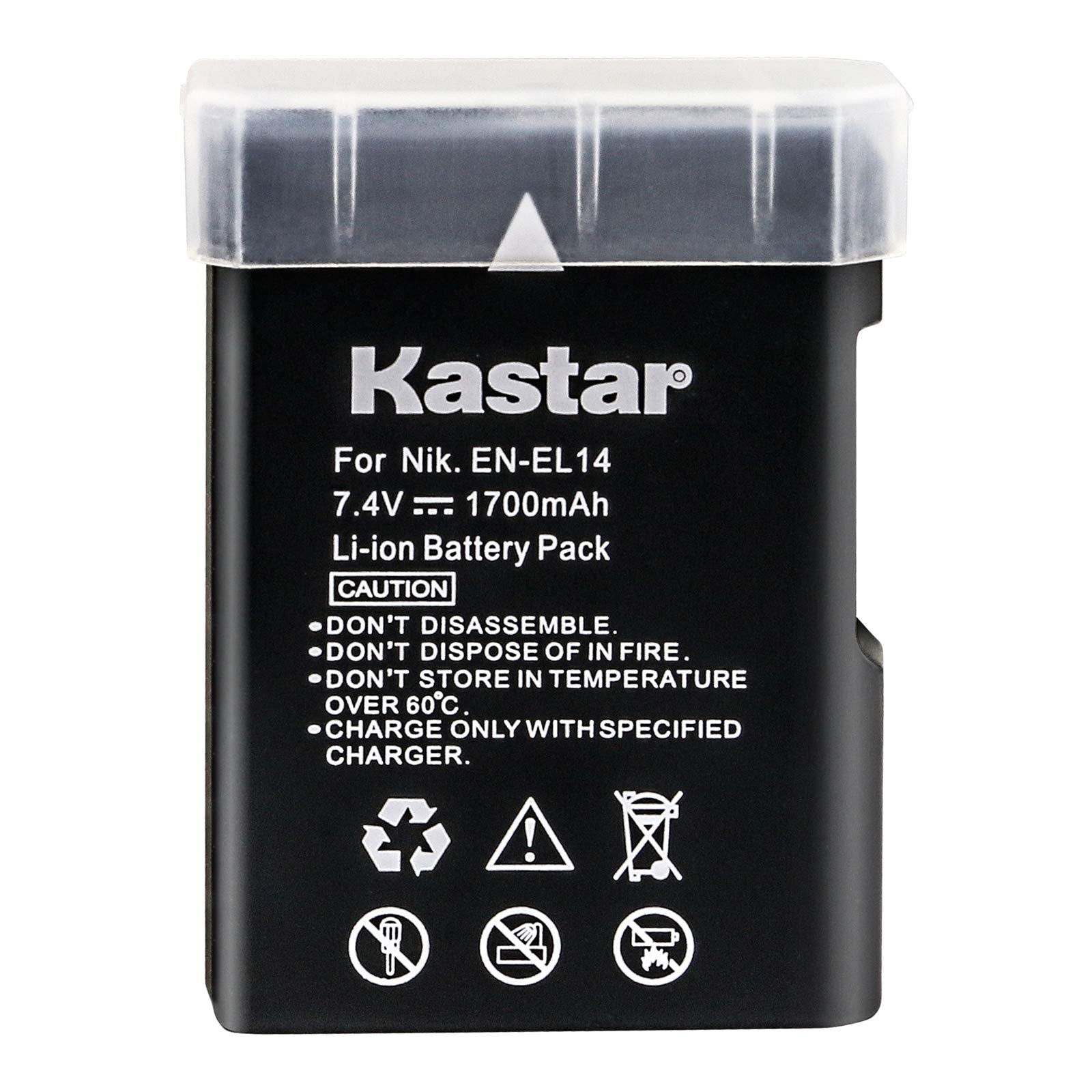 Replacement Nikon EN-EL14 Battery for Nikon D3100, D3200, D5100, P7000, P7100, P7700 DSLR Cameras Kastar