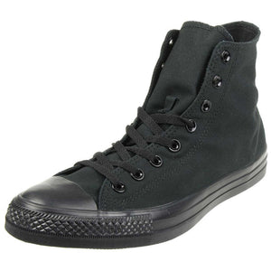 Converse Chuck Taylor All Star High Top Shoe, black monochrome, 9 M US