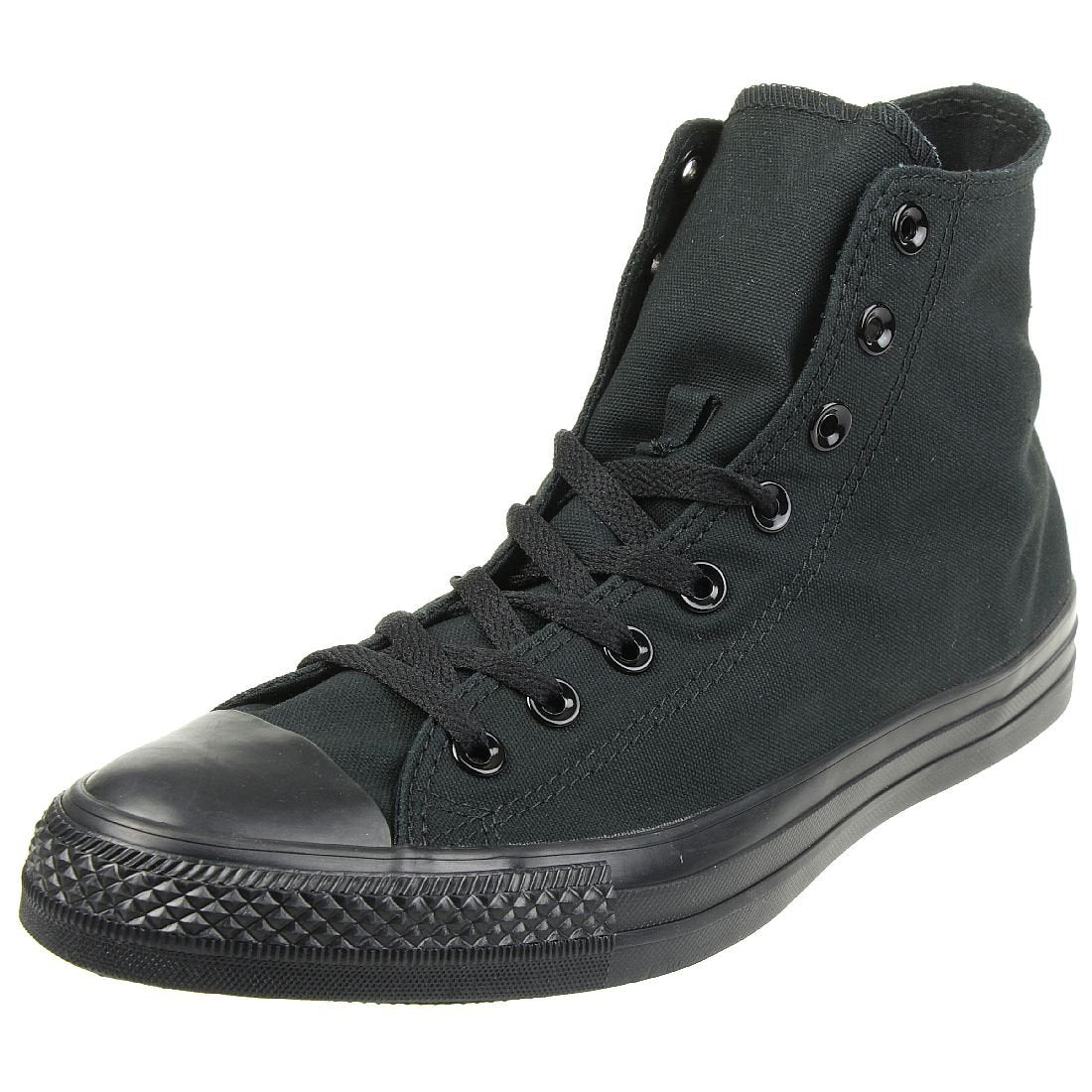 Converse Chuck Taylor All Star Core Hi, Monochrome Black, Men's 5.5, Women's 7.5 Medium