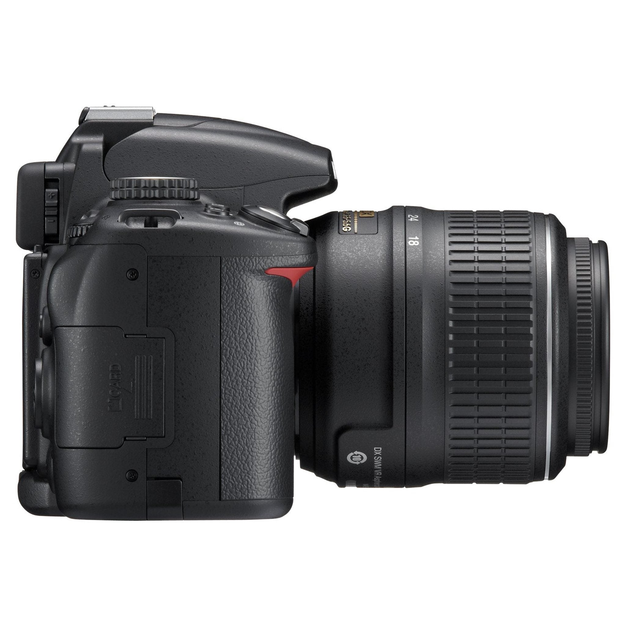 Nikon D5000 12.3 MP DX Digital SLR Camera with 2.7-inch Vari-angle LCD Body Only - Reconditioned Nikon