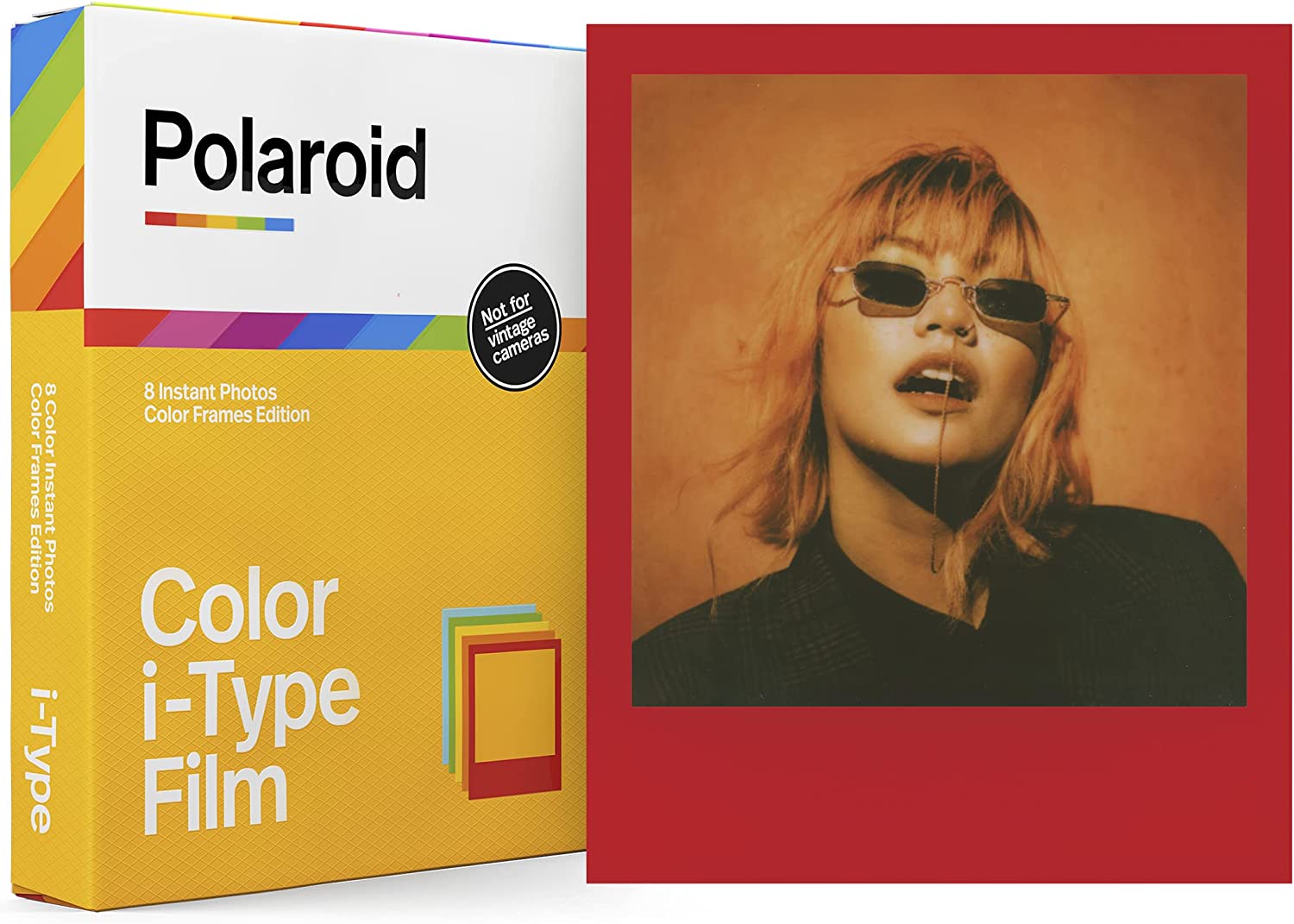 Polaroid Color Film for I-Type - Color Frames Edition (6214)