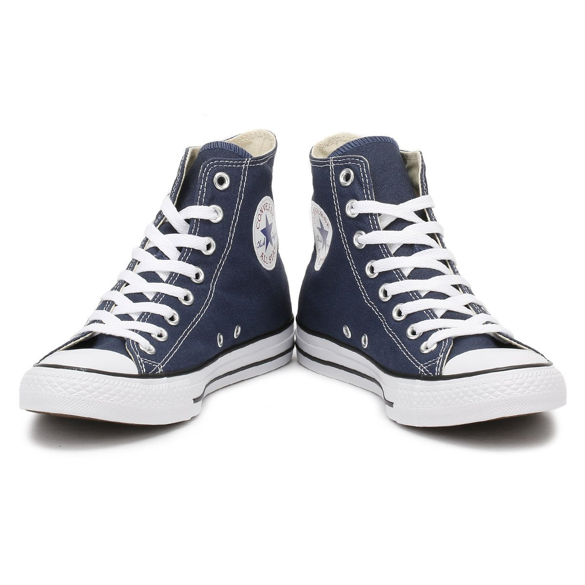 Chuck Taylor All Star Canvas High Top, Navy, 6.5