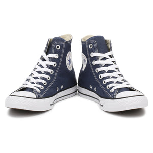 Chuck Taylor All Star Canvas High Top, Navy, 6.5