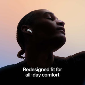 Apple AirPods 4 Wireless Earbuds, Bluetooth Headphones, Personalized Spatial Audio, Sweat and Water Resistant, USB-C Charging Case, H2 Chip, Up to 30 Hours of Battery Life, Effortless Setup for iPhone - Reconditioned Apple