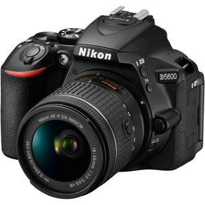 Nikon D5600 24.2MP DX-Format DSLR Digital Camera with Dual Lenses - Renewed - Reconditioned Nikon