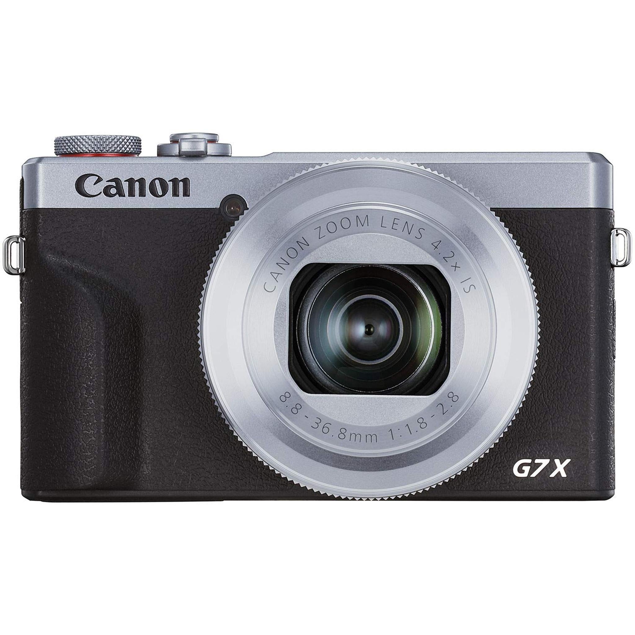 Canon PowerShot G7X Mark III Digital Camera with 4.2x Optical Zoom Lens Silver