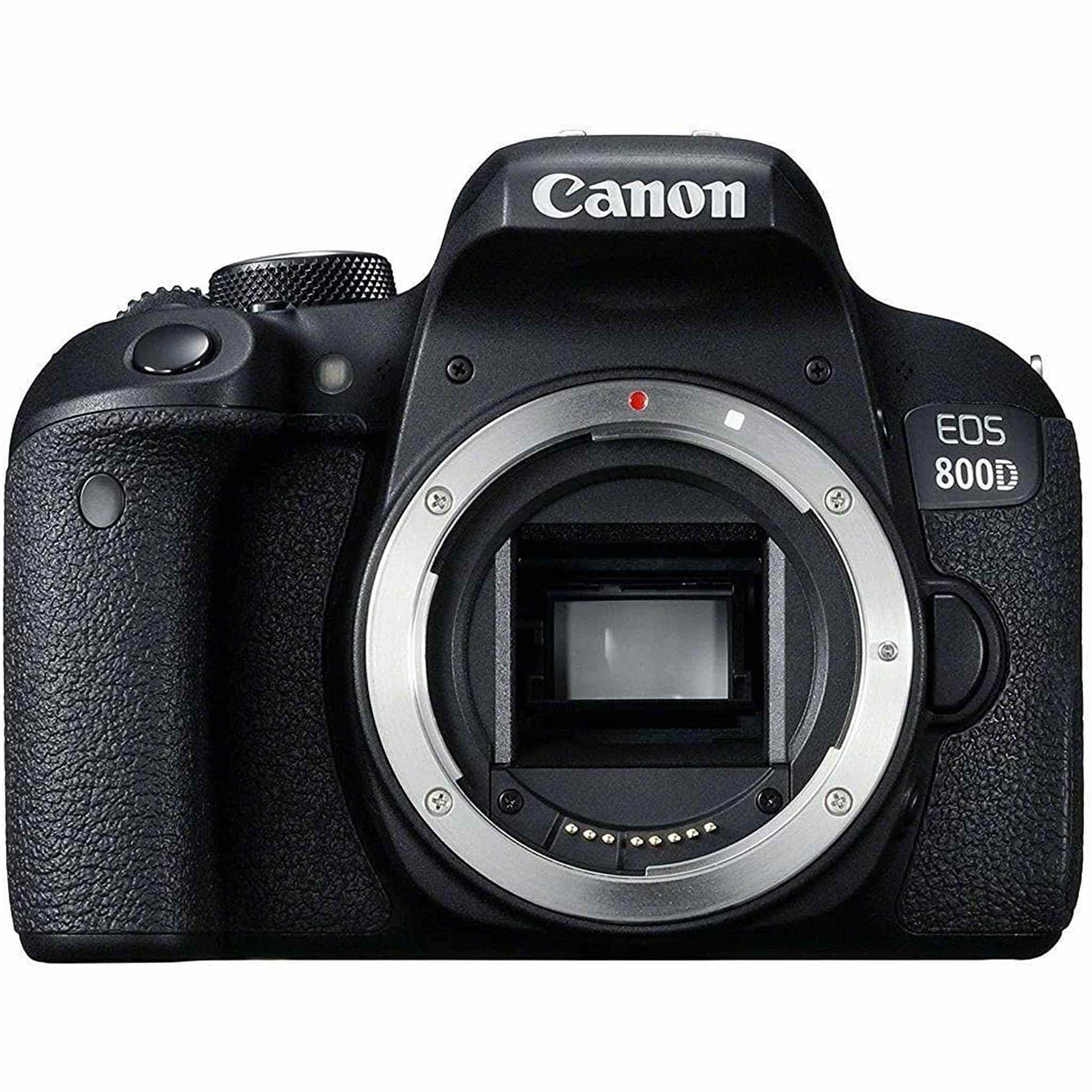 Canon EOS Rebel 800D / T7i DSLR Camera + 4K Monitor + Canon EF 24-70 + More - Reconditioned Canon