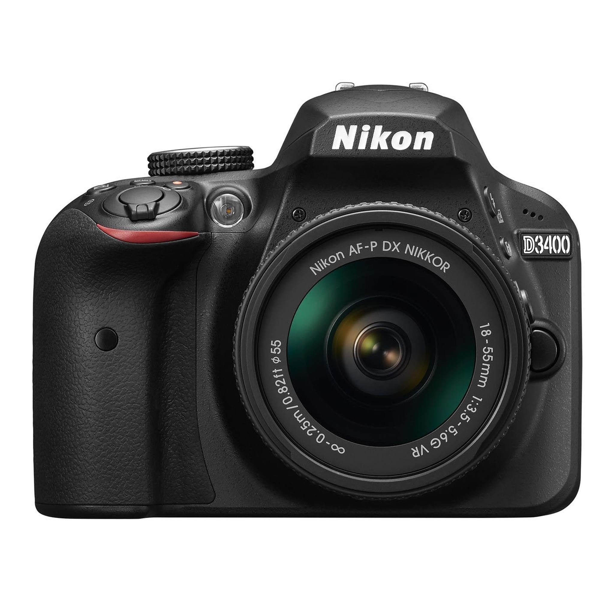 Nikon D3400 w/ AF-P DX NIKKOR 18-55mm f/3.5-5.6G VR Black - Used Nikon