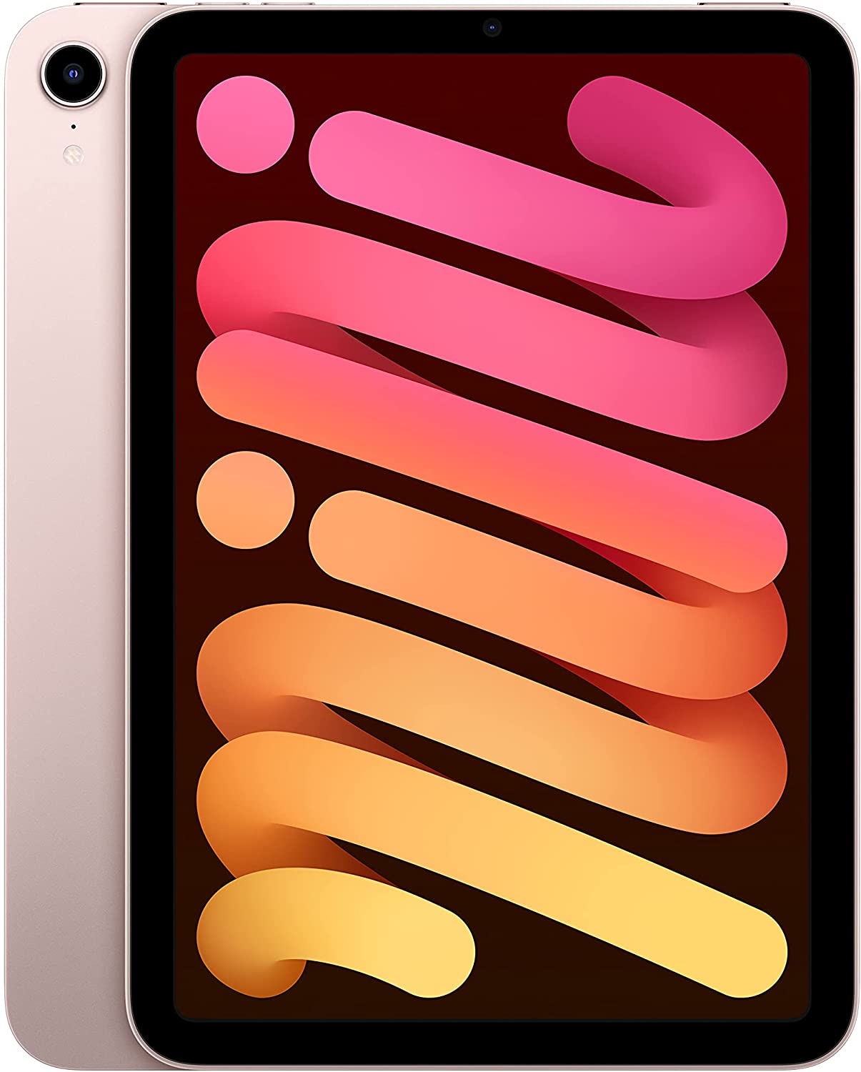 Apple iPad Mini 6 (64GB, Wi-Fi, Pink) Bundle with Zipper Sleeve