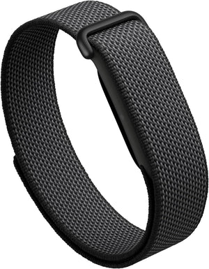 Google Fitbit Air - Screenless Activity Tracker with Fitness, Heart Rate, and Sleep Tracking - Personalized AI-Powered Coaching - Up to 7 Days’ Battery Life - Works with iOS and Android - Obsidian