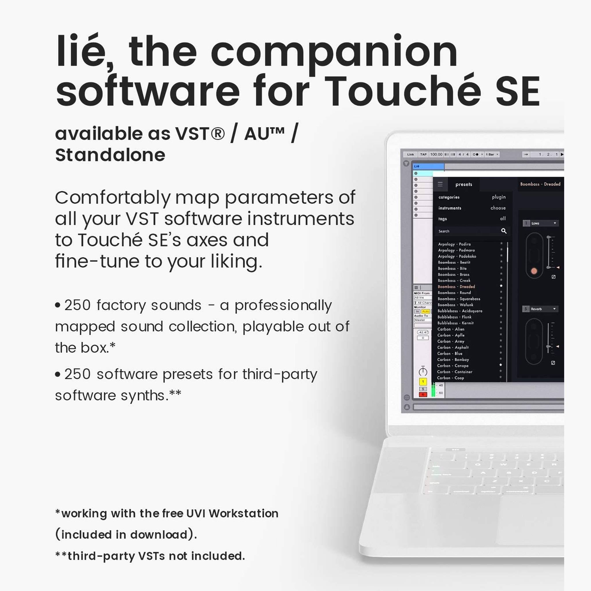 Expressive E Touché SE USB Instrument Control Surface for Software Synthesizers, and Music Production Software Expressive