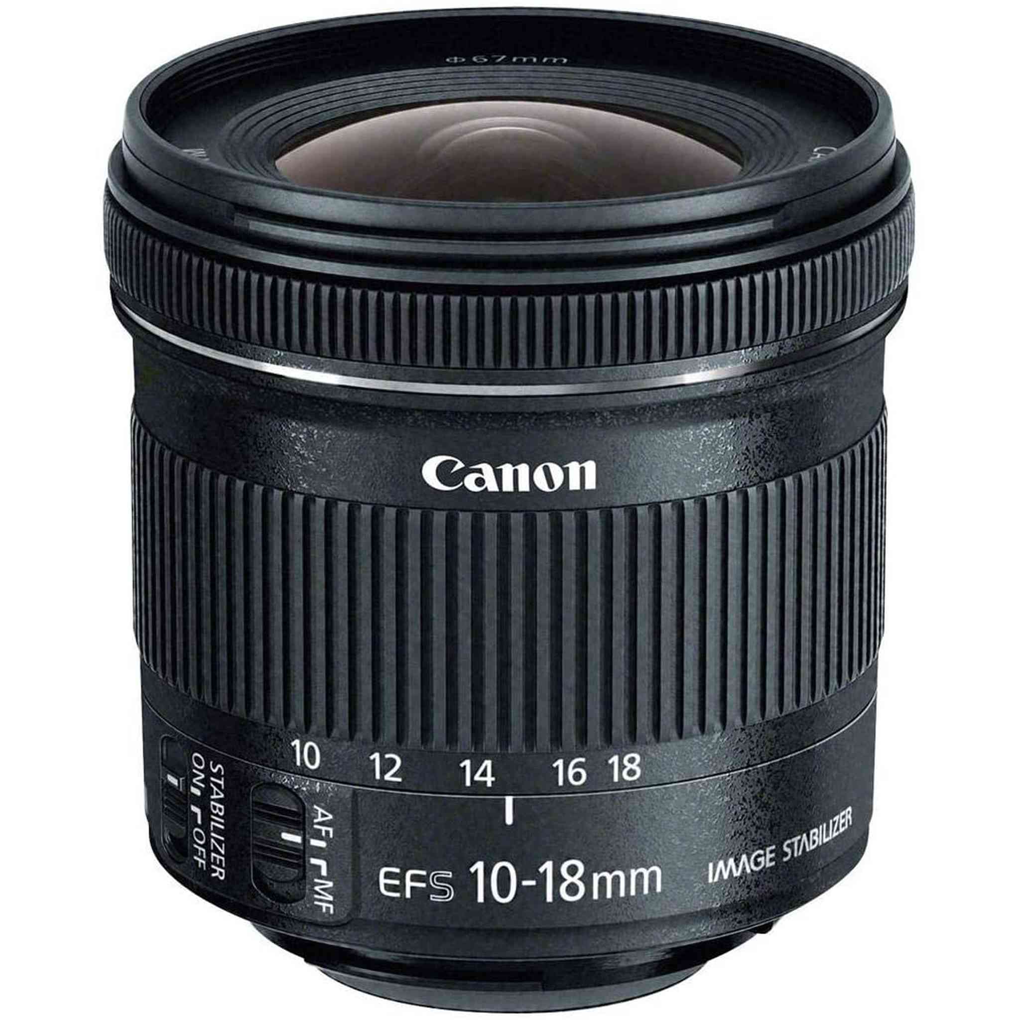 Canon EF-S 10-18mm f/4.5-5.6 IS STM Lens International Model - Used Canon